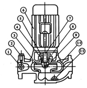 大东海泵业ISG泵结构图2
